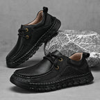 ⏰Promotion 70% OFF - 2025 Spring Men's Orthopedic Comfortable Genuine Leather Slip On Walking Shoes