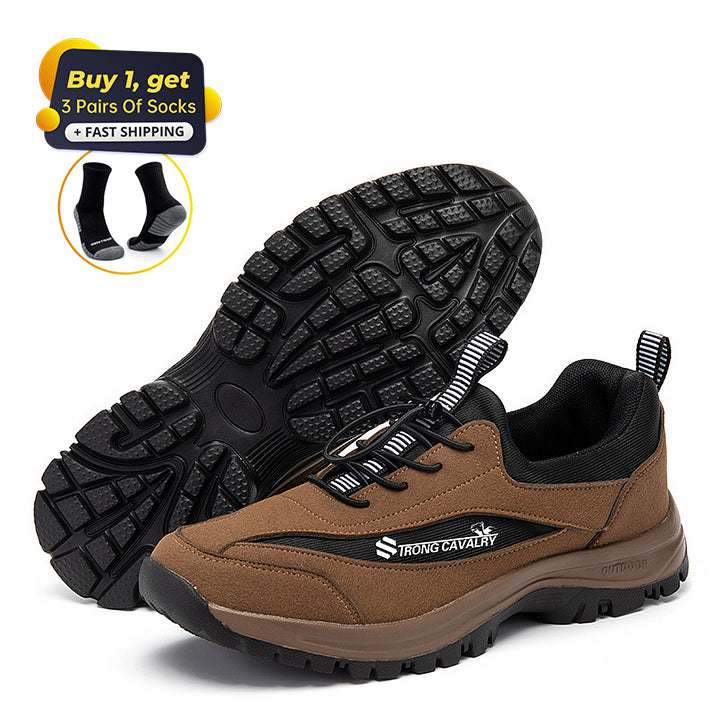 (👨‍⚕️Medical Certification®️) Men's Comfortable Orthopedic Shoes Waterproof Hiking Shoes Sneakers [Effect: Relieves Foot Pain]