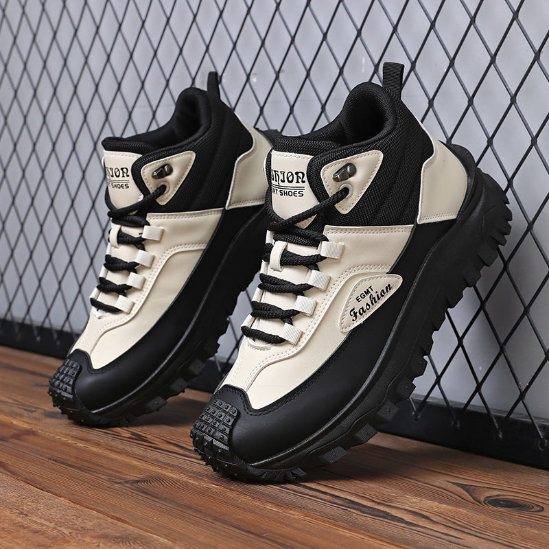 (⏰LAST DAY-70% OFF🛒)Men's Outdoor Hiking Boots - Waterproof, Non-Slip, Puncture-Proof And Smash-Proof; Correct Arch Support And Wide Toe - Suitable For Daily Wear And Outdoor Adventures