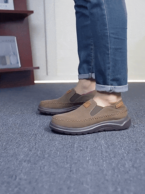 Spring New Casual Breathable Suede Leather Walking Shoes-Limited 50% Off