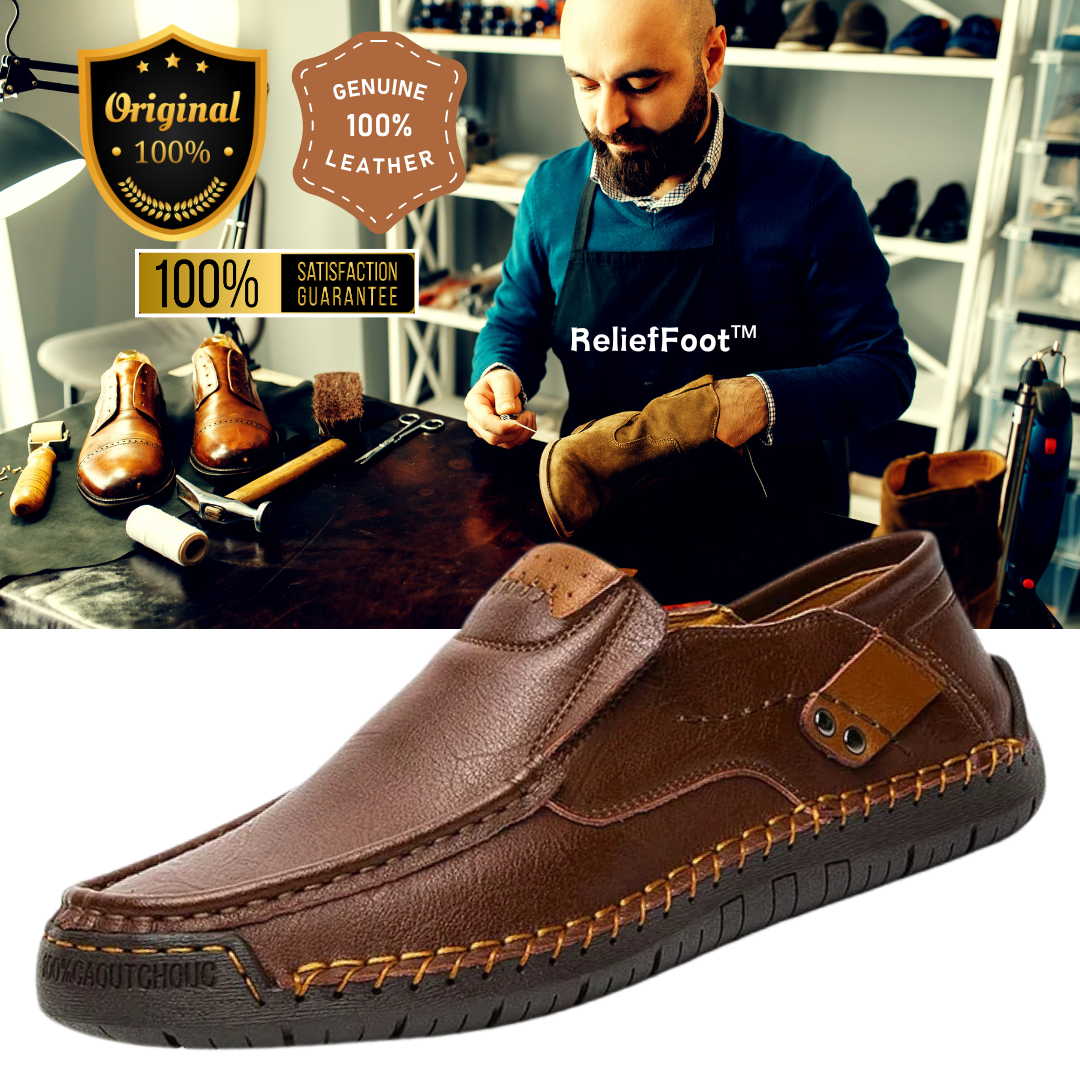 Merrfeet®⏰Last Day 50% OFF🔥 Men's Handmade Genuine Leather Slip-On Loafers by ⏰Promotion - 50% OFF🔥