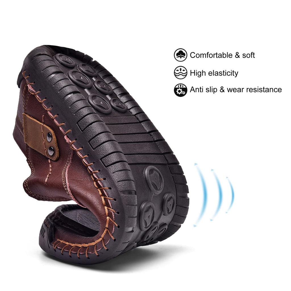 Merrfeet®⏰Last Day 50% OFF🔥 Men's Handmade Genuine Leather Slip-On Loafers by ⏰Promotion - 50% OFF🔥