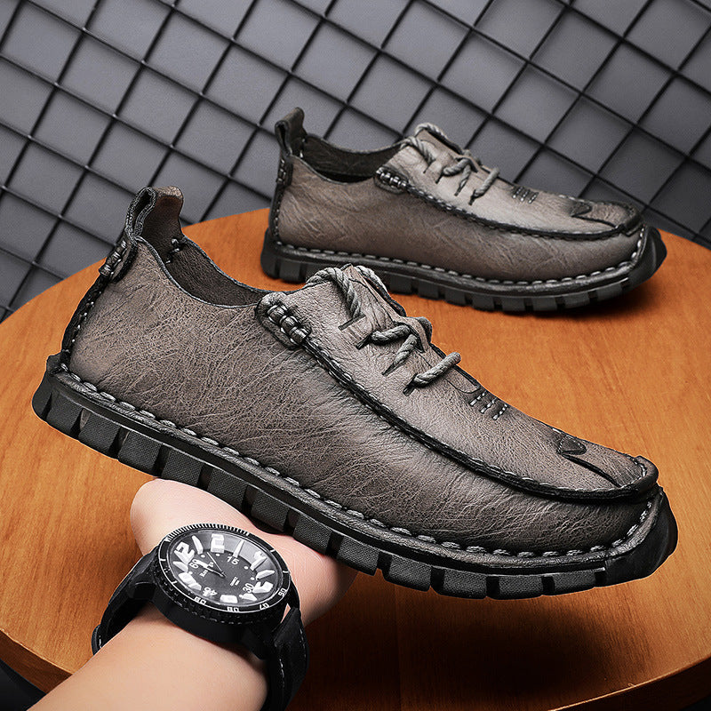 Handmade Men's sports non-slip soft-soled Cowhide leather shoes(Limited 70%off ⏰)