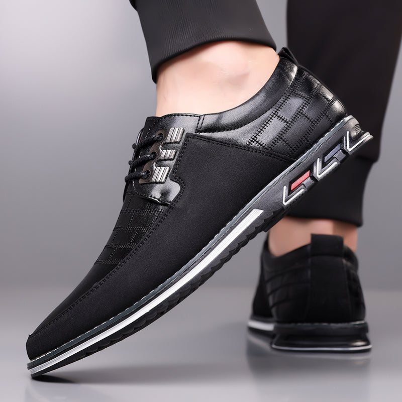 Men's Fashion Calfskin Leather Shoes