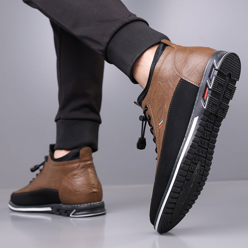 Men's Fashion Calfskin Leather Shoes