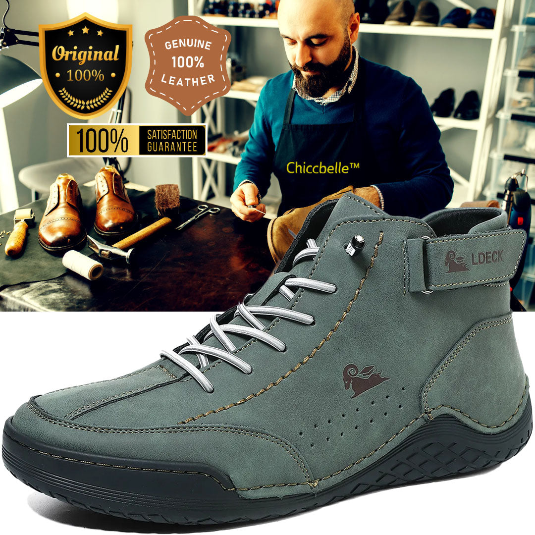 🔥LAST DAY 70% OFF🔥 Comfortable Waterproof Orthopedic Leather Walking Hiking Shoes