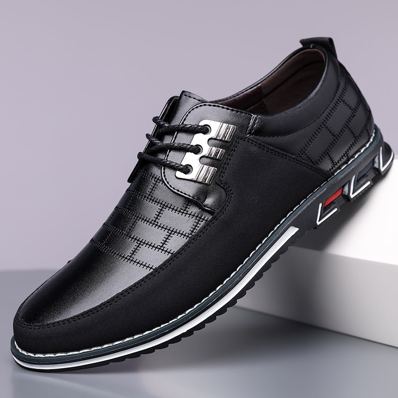 Men's Fashion Calfskin Leather Shoes