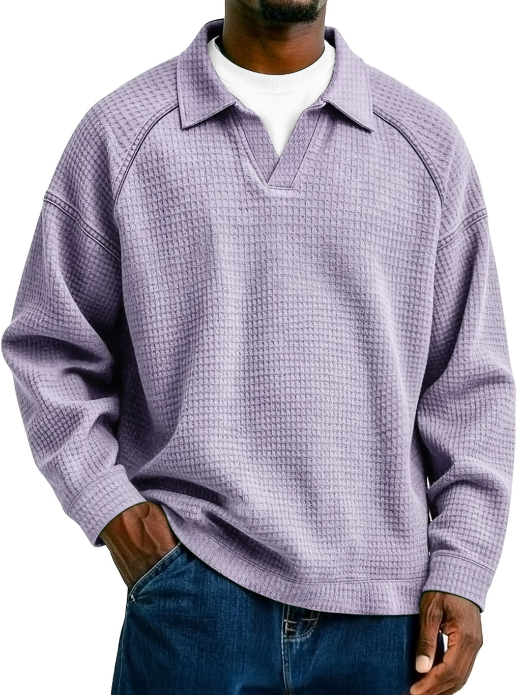 Men Can't Get Enough of This Cozy Polo Shirt
