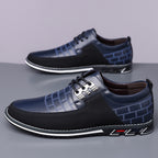 Men's Fashion Calfskin Leather Shoes