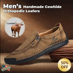 Last day 50% off 🔥⏱️Christmas sale⏱️🔥Men's genuine calfskin slip-on loafers