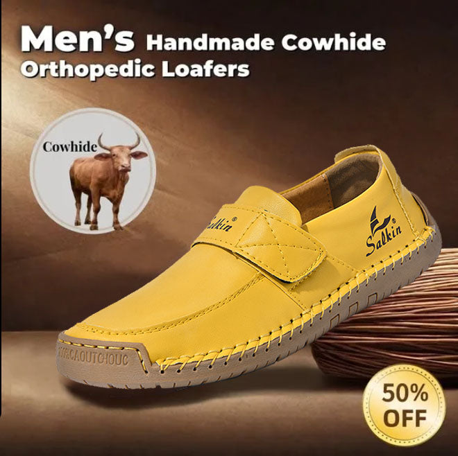 🔥Christmas Sale 70% OFF🔥Authentic men's and women's calfskin slip-on loafers