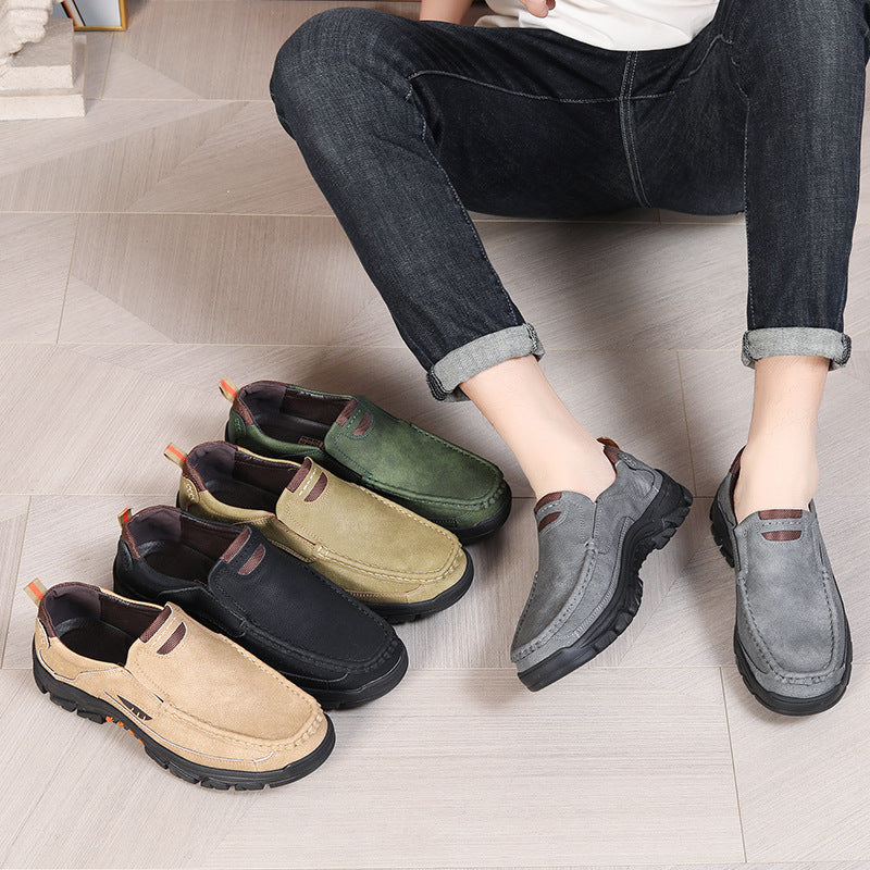 ⏰Promotion 70% OFF - 2025 Upgrade Men's Orthopedic Comfortable Casual Genuine Leather Slip On Loafers