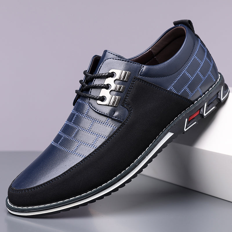 Men's Fashion Calfskin Leather Shoes