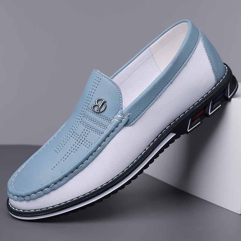 Men's business casual leather shoes