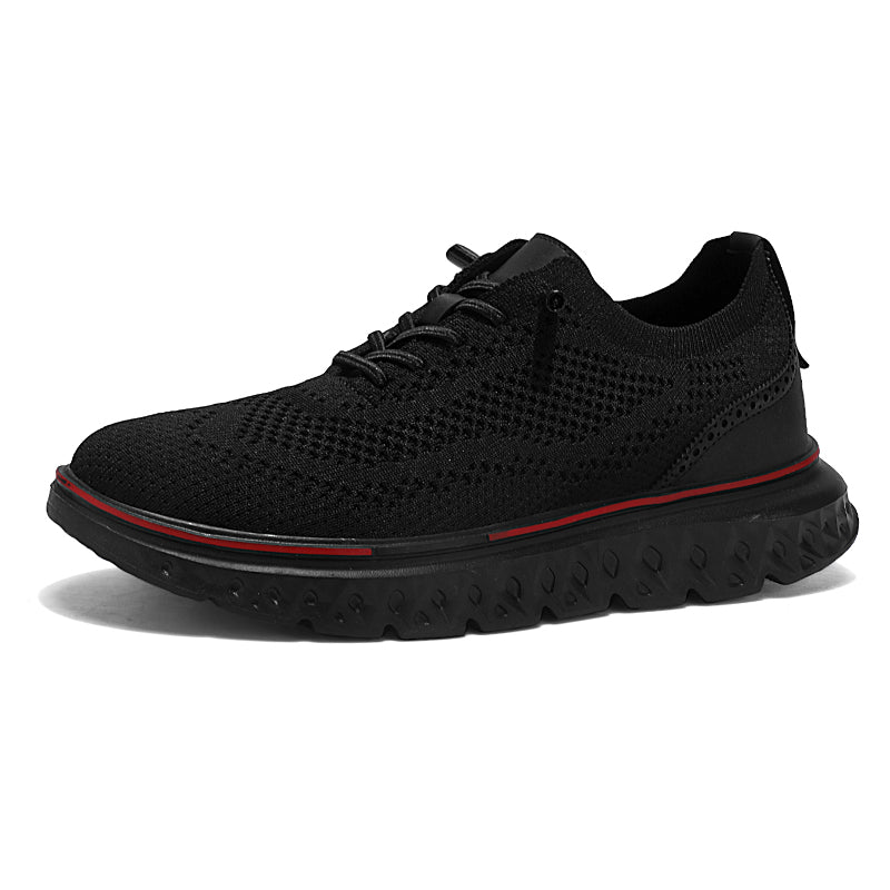 ⏰LAST DAY-70% OFF🛒Men's Hands Free Slip On Oxford Shoes – Ultra Comfortable knitted fabric shoes