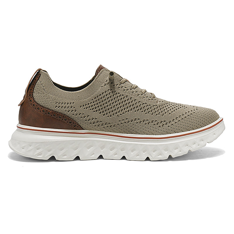 ⏰LAST DAY-70% OFF🛒Men's Hands Free Slip On Oxford Shoes – Ultra Comfortable knitted fabric shoes