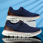 ⏰LAST DAY-70% OFF🛒Men's Hands Free Slip On Oxford Shoes – Ultra Comfortable knitted fabric shoes