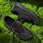 ⏰Limited Time 50% OFF🛒  Men’s Slip-On Orthopedic Leather Hiking Shoes – Breathable Mesh, Durable Rubber Sole, Lightweight & Supportive