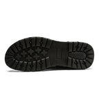 Men Safety Orthopedic Leather Boots - Ankle Protect & Safe Toe & Puncture Resistant & Waterproof & Ligtweigh & comfort