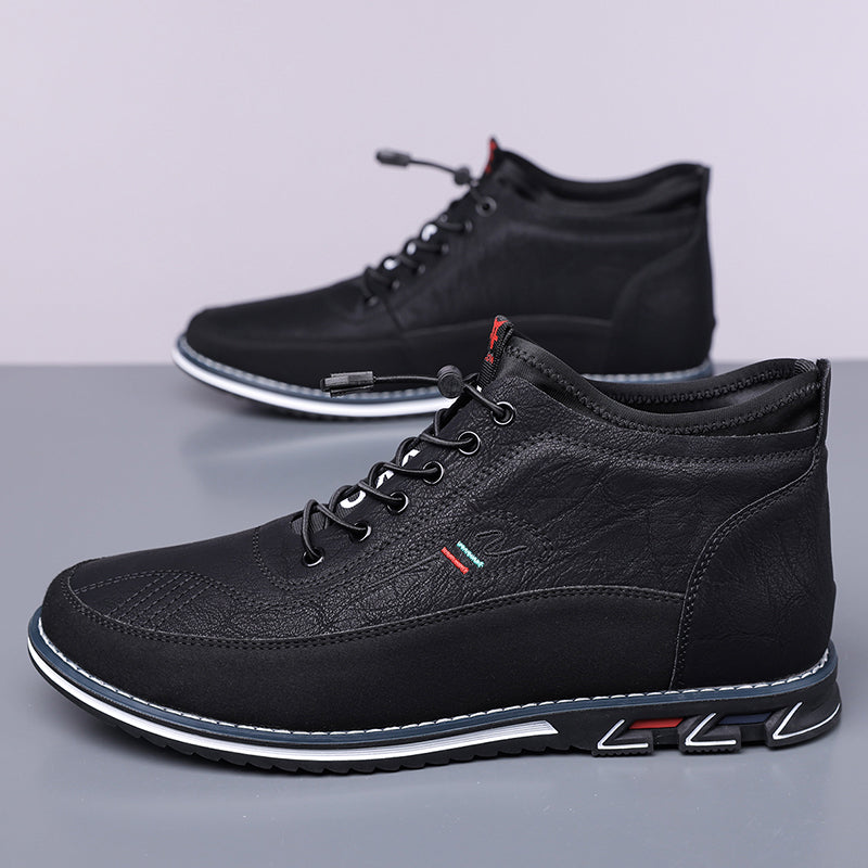 Men's Fashion Calfskin Leather Shoes