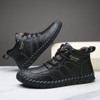 Last Day 60% OFF🔥⏱️New Arrival Promotion⏱️🔥Men's Casual Leather Good Arch Support & Non-slip Outdoor  Breathable Walking Shoes