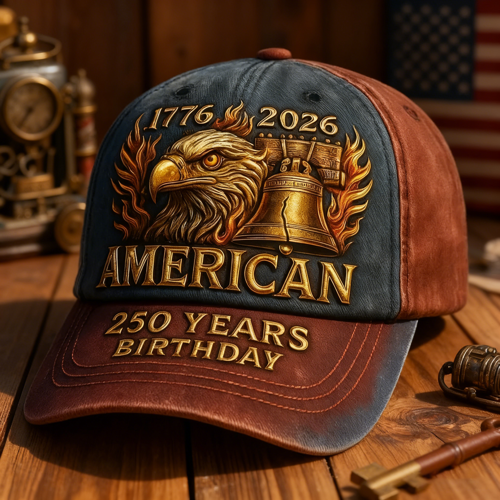🎉Last Day 50% OFF 🇺🇸⭐U.S. 250th Anniversary Trucker Hat🎁Free Gifts