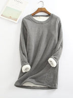 100% Premium Cashmere Women's Sweatshirt — Timeless Style