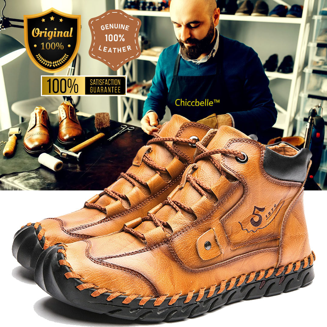 🔥LAST DAY 70% OFF🔥 Stitched Hand-Sewn Embossed Cowhide Medical Shoes