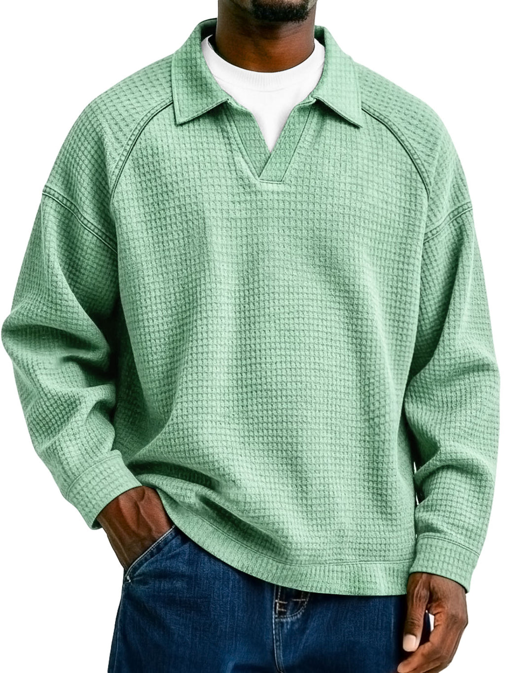 Men Can't Get Enough of This Cozy Polo Shirt