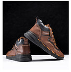 🔥Limited Time Sale 70% OFF🔥-Men's comfortable non-slip leather shoes with arch support and hand-sewn