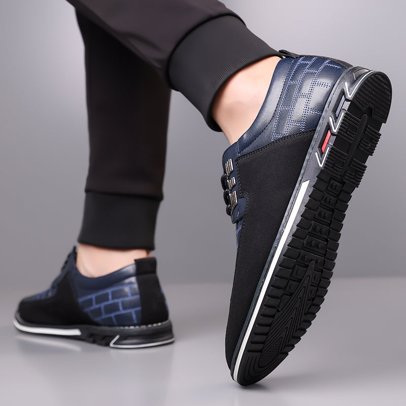 Men's Fashion Calfskin Leather Shoes