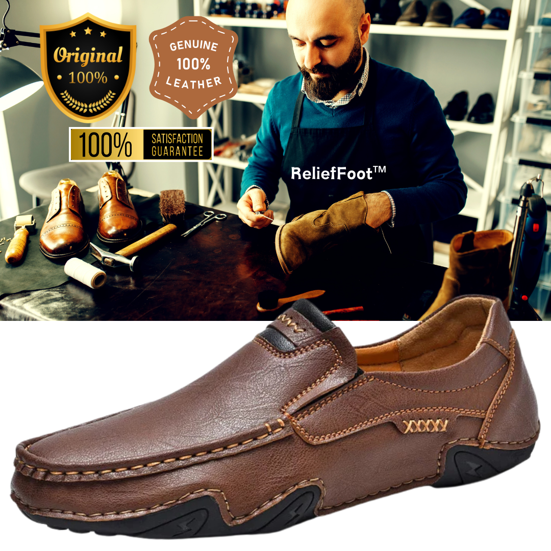 🔥Last Day 70% OFF🔥Men's genuine calfskin leather Slip-On Loafers