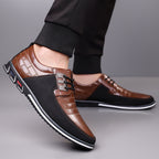 Men's Fashion Calfskin Leather Shoes