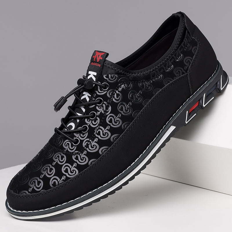 Men's Fashion Calfskin Leather Shoes