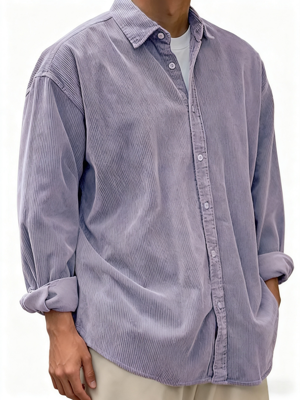 100% Premium Cashmere Men’s Shirt — Timeless Style