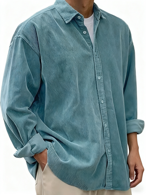 100% Premium Cashmere Men’s Shirt — Timeless Style