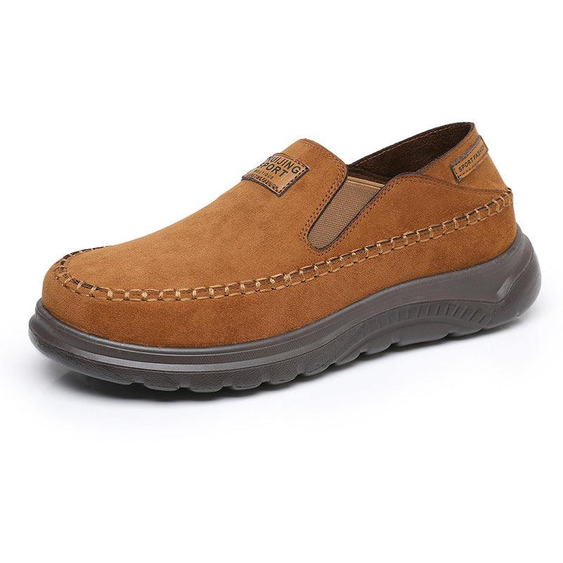 Spring New Casual Breathable Suede Leather Walking Shoes-Limited 50% Off