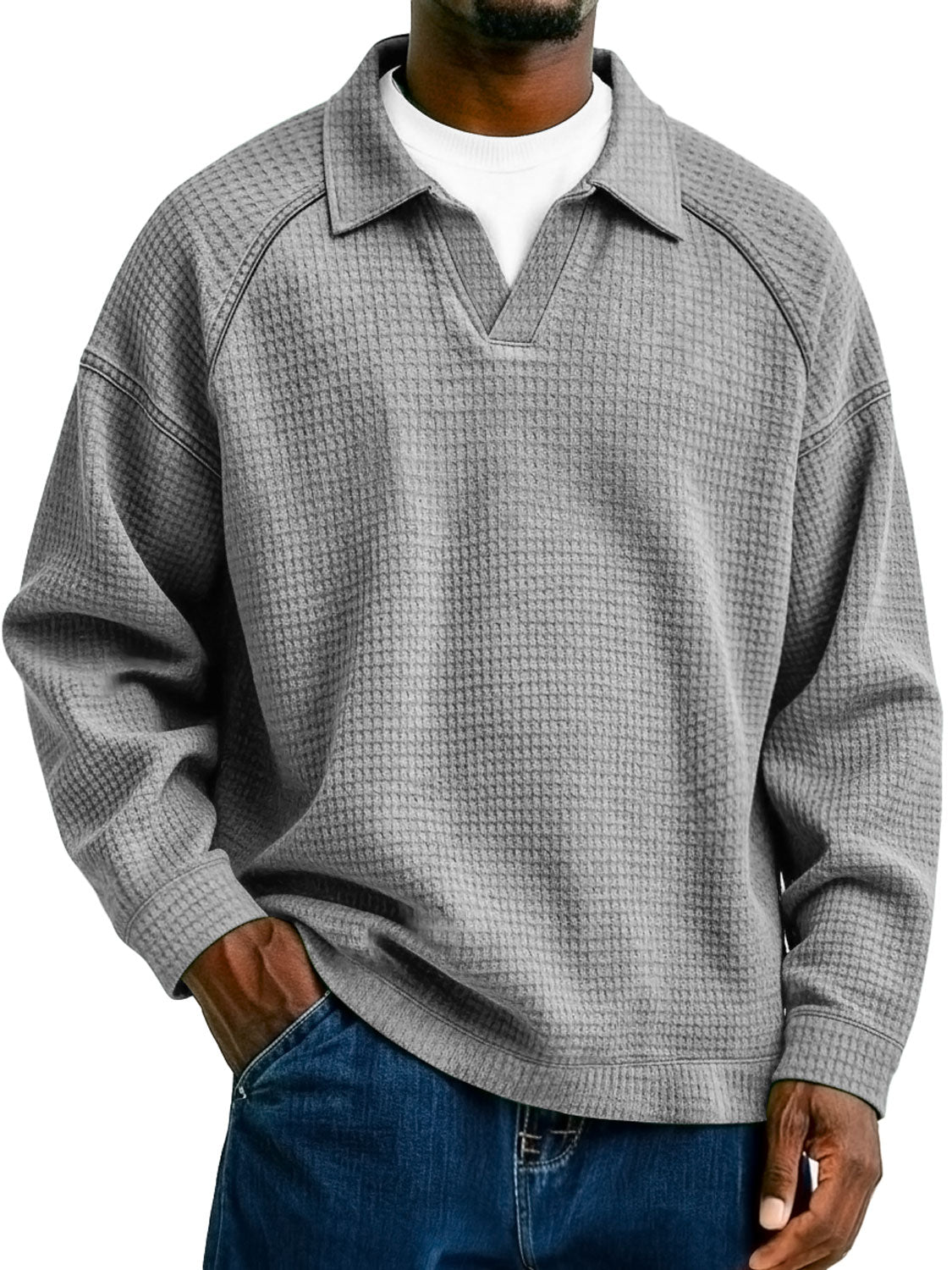 Men Can't Get Enough of This Cozy Polo Shirt