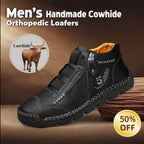 🔥LAST DAY 70% OFF🔥Men's genuine leather waterproof non-slip fashionable orthopedic shoes