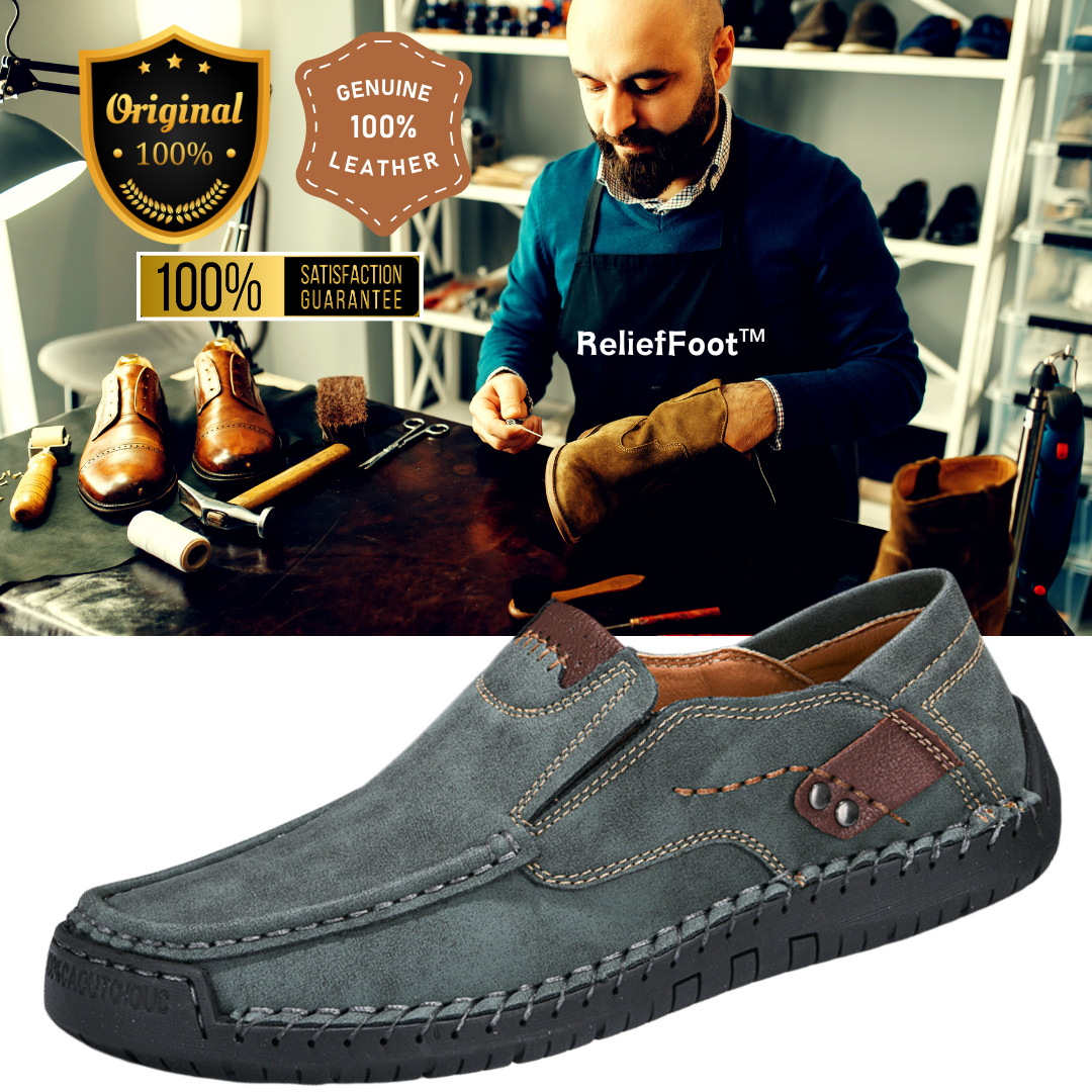 Merrfeet®⏰Last Day 50% OFF🔥 Men's Handmade Genuine Leather Slip-On Loafers by ⏰Promotion - 50% OFF🔥