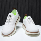 Breathable fly knit trendy casual shoes for men