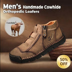 🔥LAST DAY 70% OFF🔥Men's genuine leather waterproof non-slip fashionable orthopedic shoes