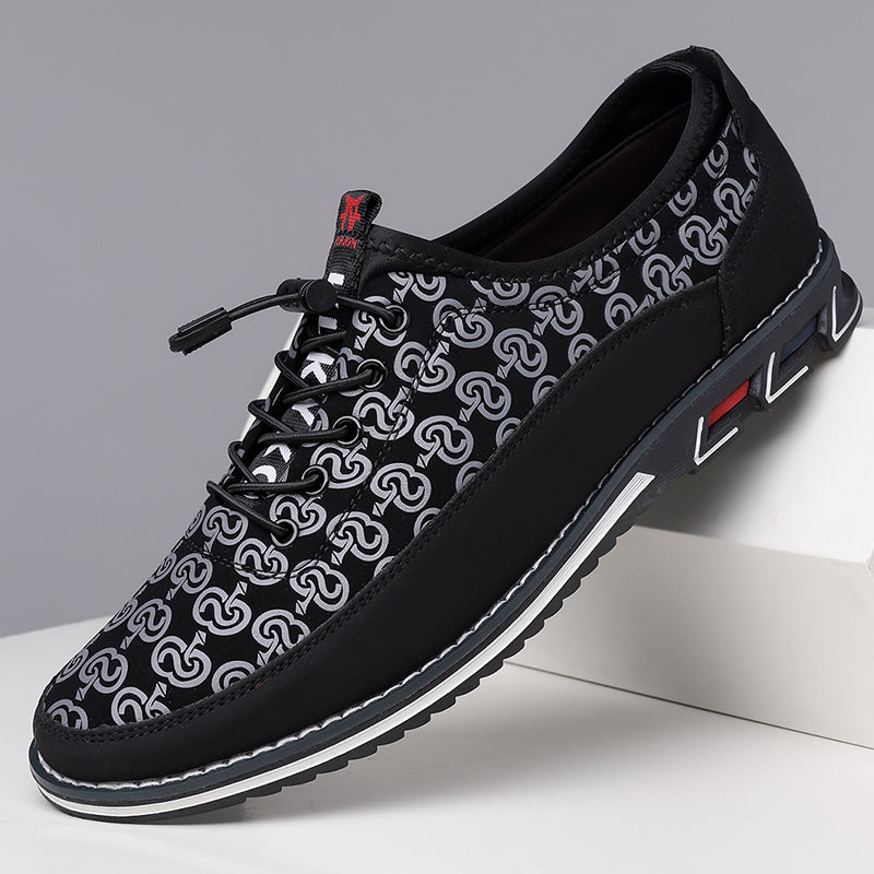 Men's Fashion Calfskin Leather Shoes