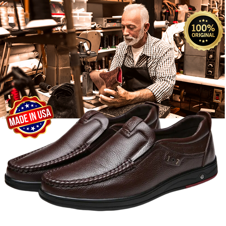 Men's Comfortable Relaxed Fit Lightweight Breathable Arch Support Cushioned Walking Shoes