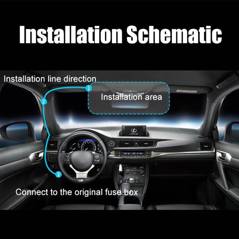 🔥3-Channel HD Wifi Driving Recorder