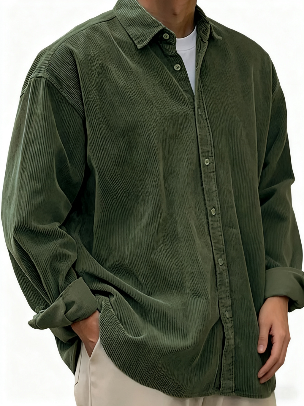 100% Premium Cashmere Men’s Shirt — Timeless Style