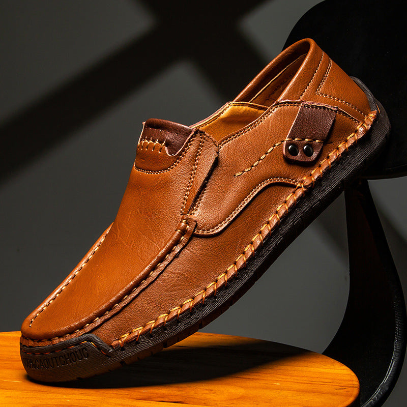 Merrfeet®⏰Last Day 50% OFF🔥 Men's Handmade Genuine Leather Slip-On Loafers by ⏰Promotion - 50% OFF🔥