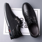 Men's Fashion Calfskin Leather Shoes