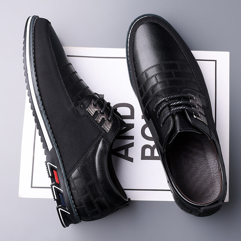 Men's Fashion Calfskin Leather Shoes