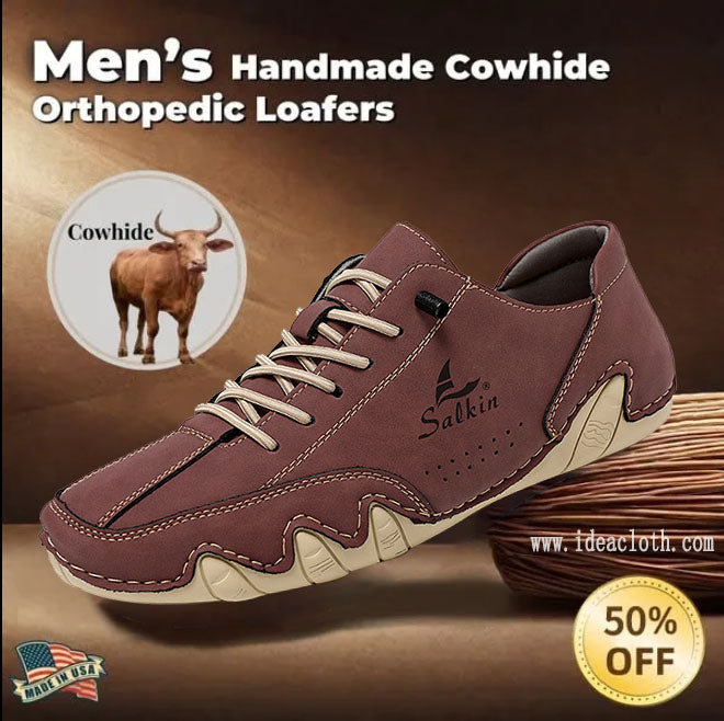 Last day 70% off 🔥Men's genuine slip-on loafers